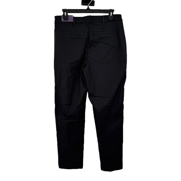 NYDJ pants Sadie slim twill black size 6 - Picture 4 of 7